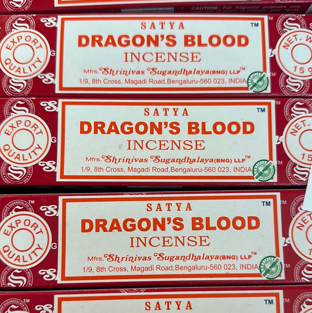 Dragons blood incense