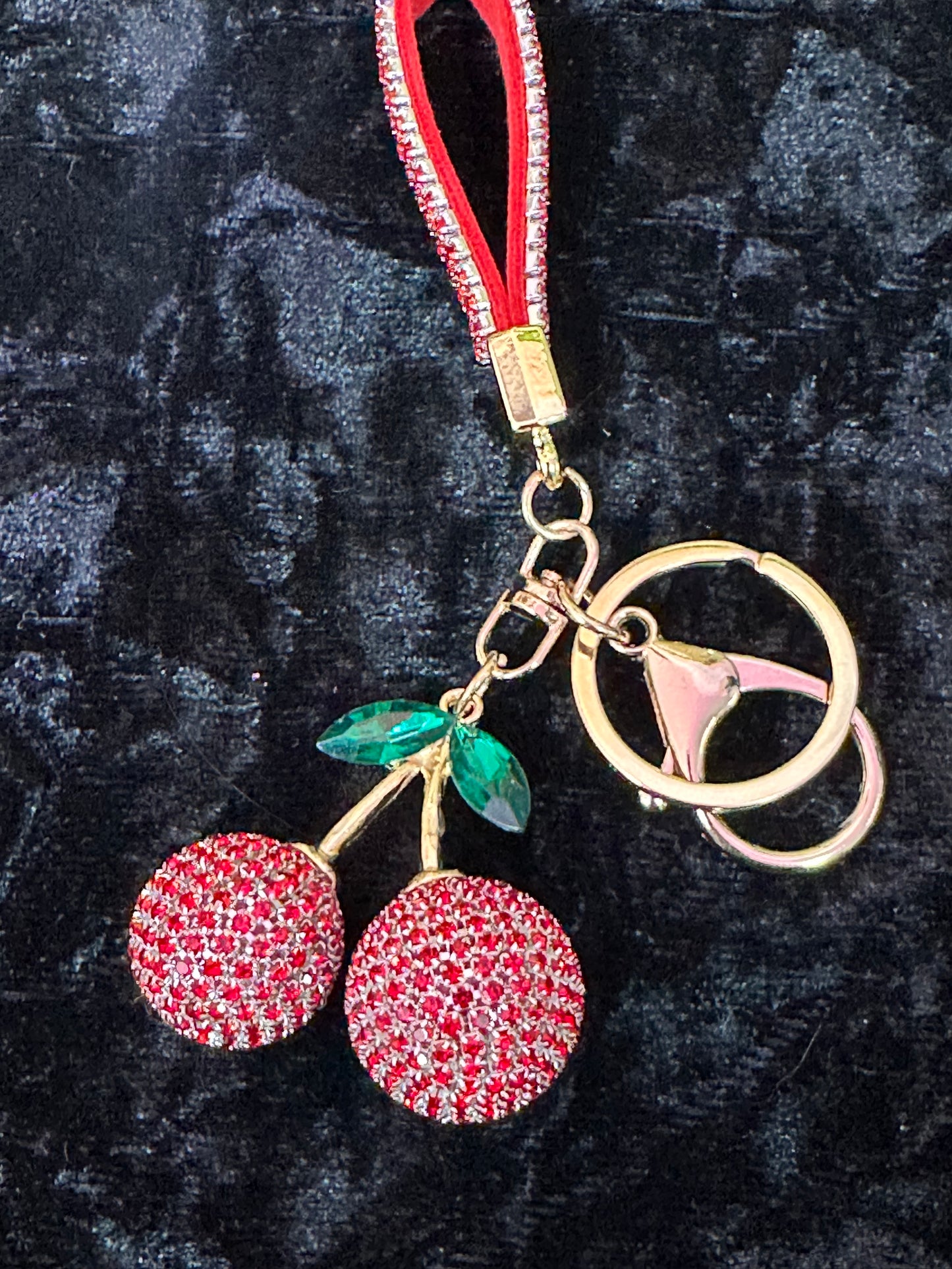 Cherry Baby Keychain/Bag Charm