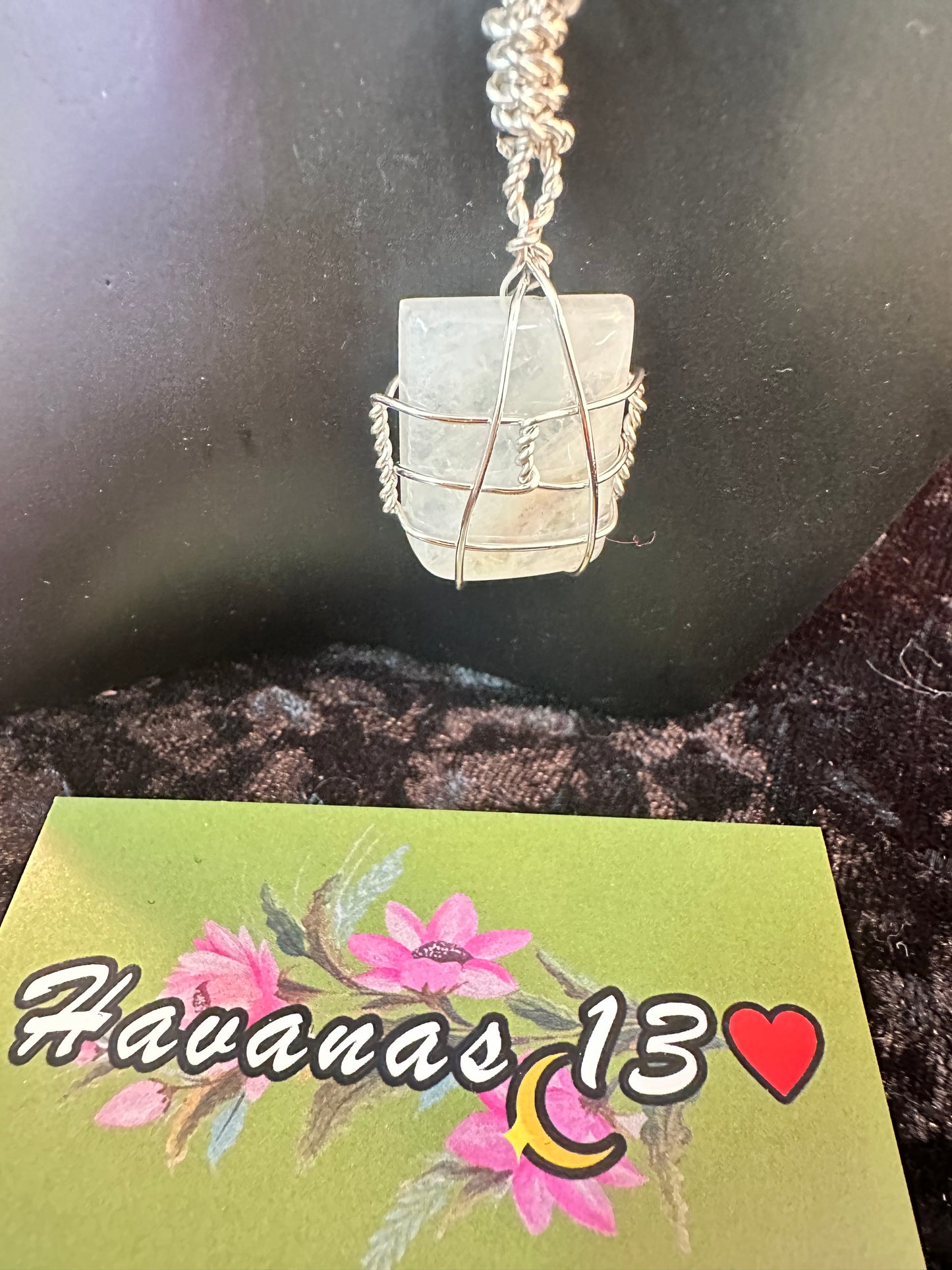 Moonstone w Chain