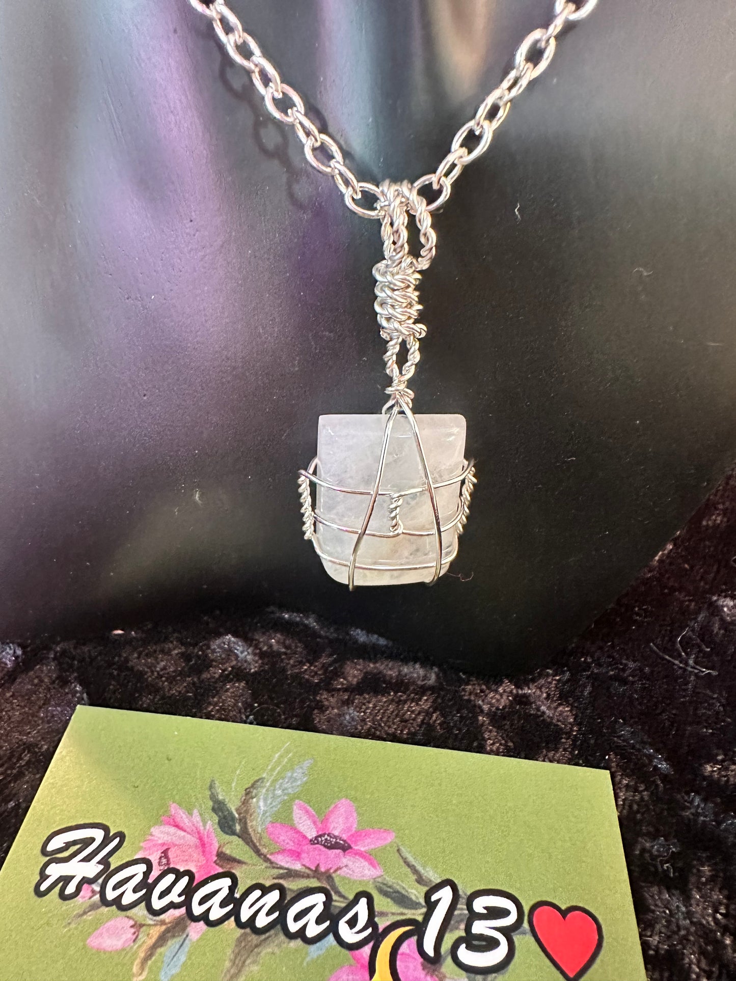Moonstone w Chain