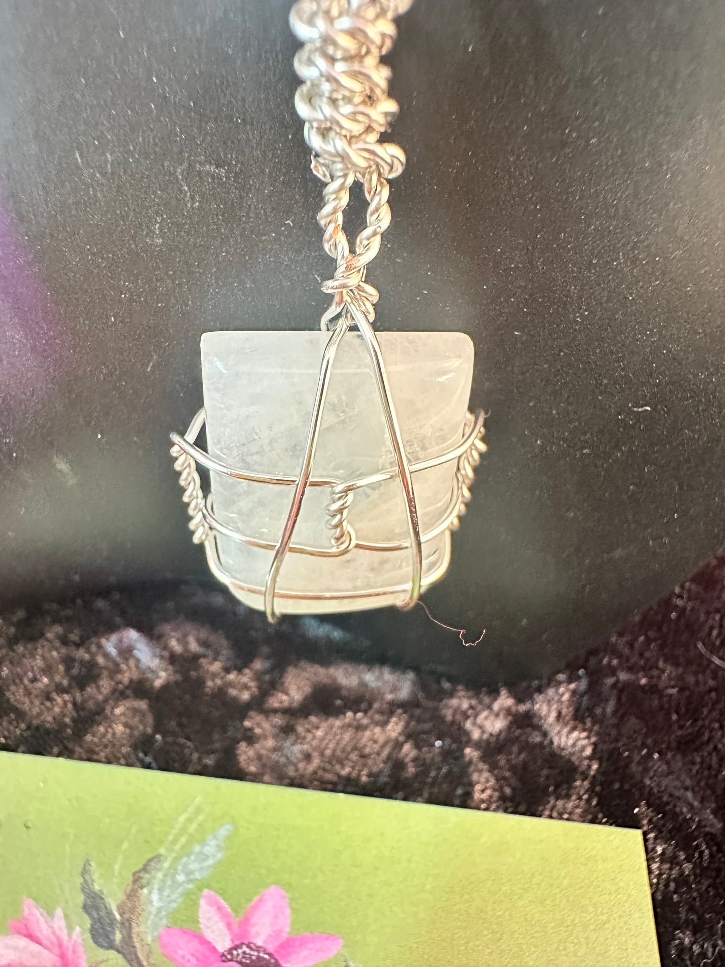 Moonstone w Chain