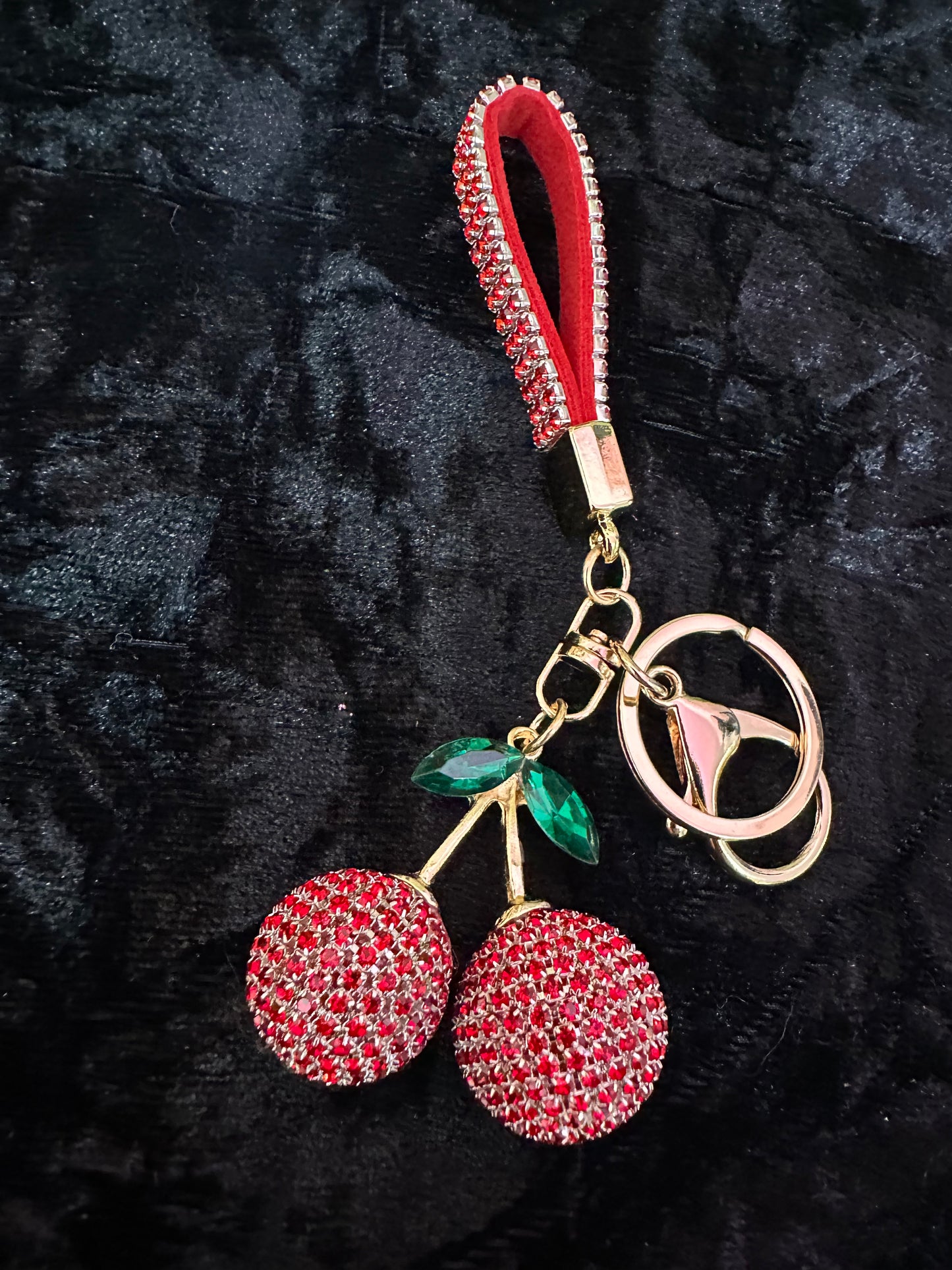 Cherry Baby Keychain/Bag Charm