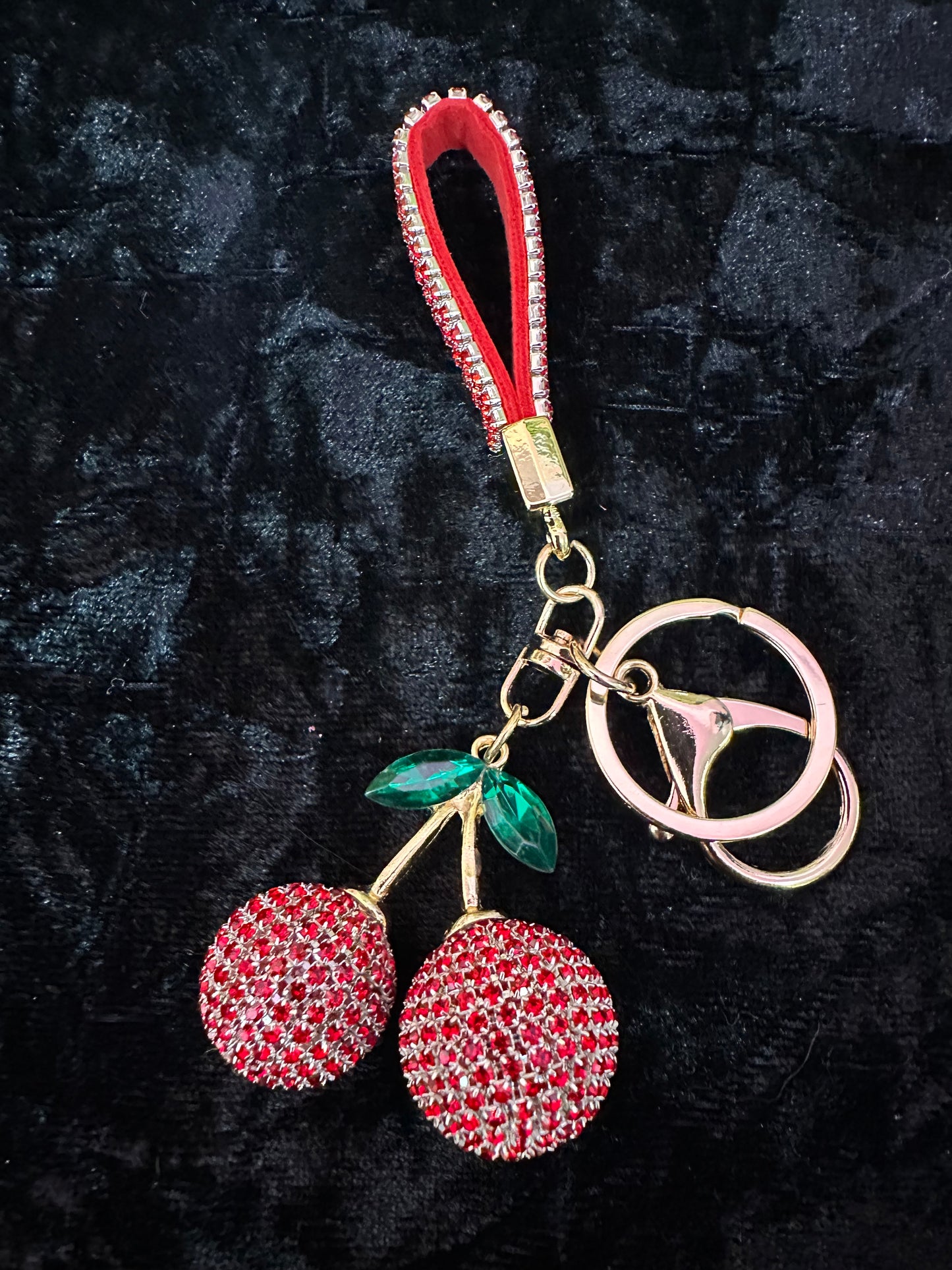 Cherry Baby Keychain/Bag Charm