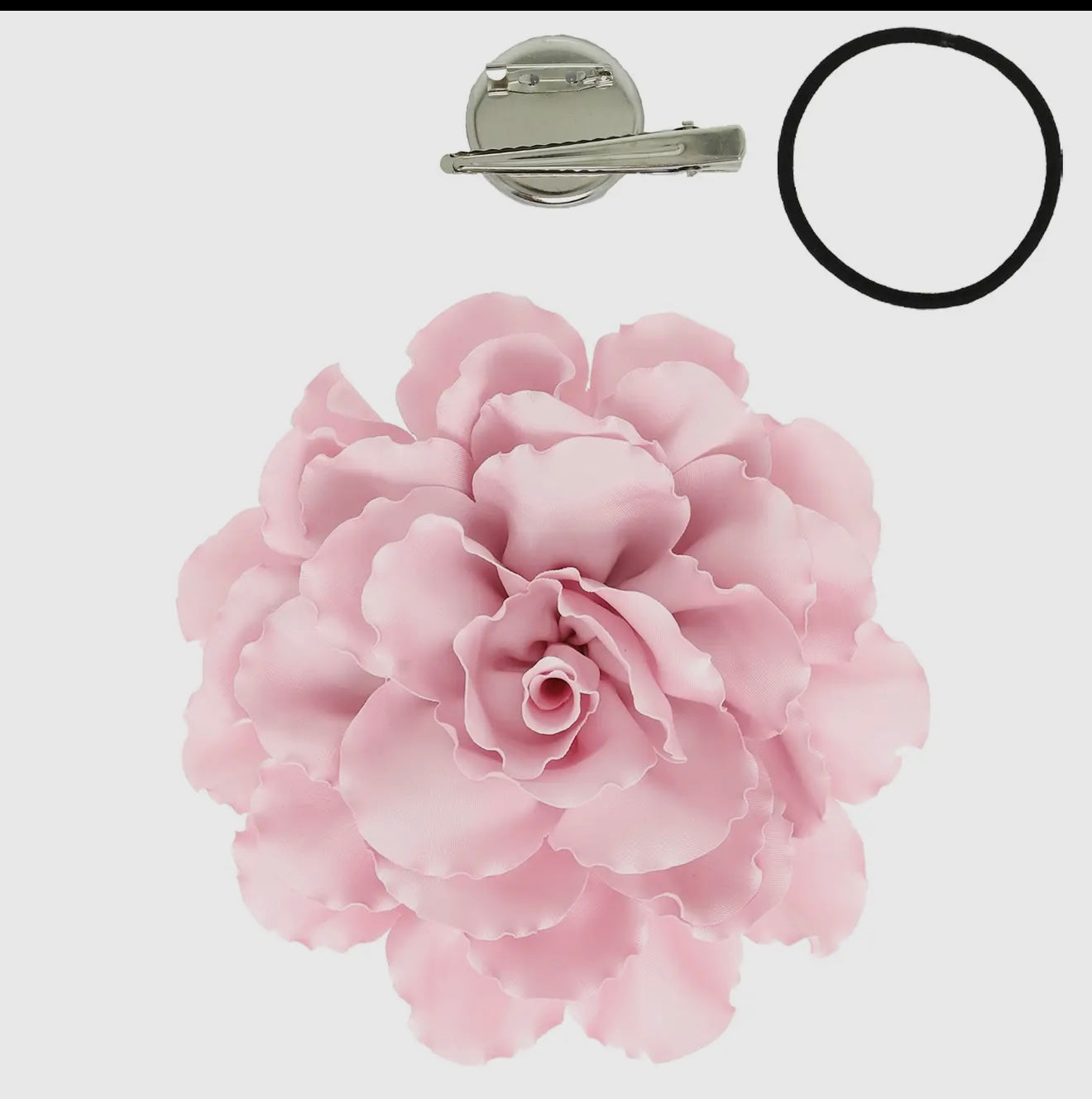 Pink Hair Flower Dia de Los Muertos