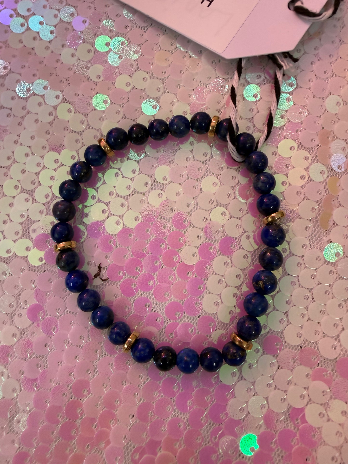 Lapis Lazuli /Gold handmade bracelet