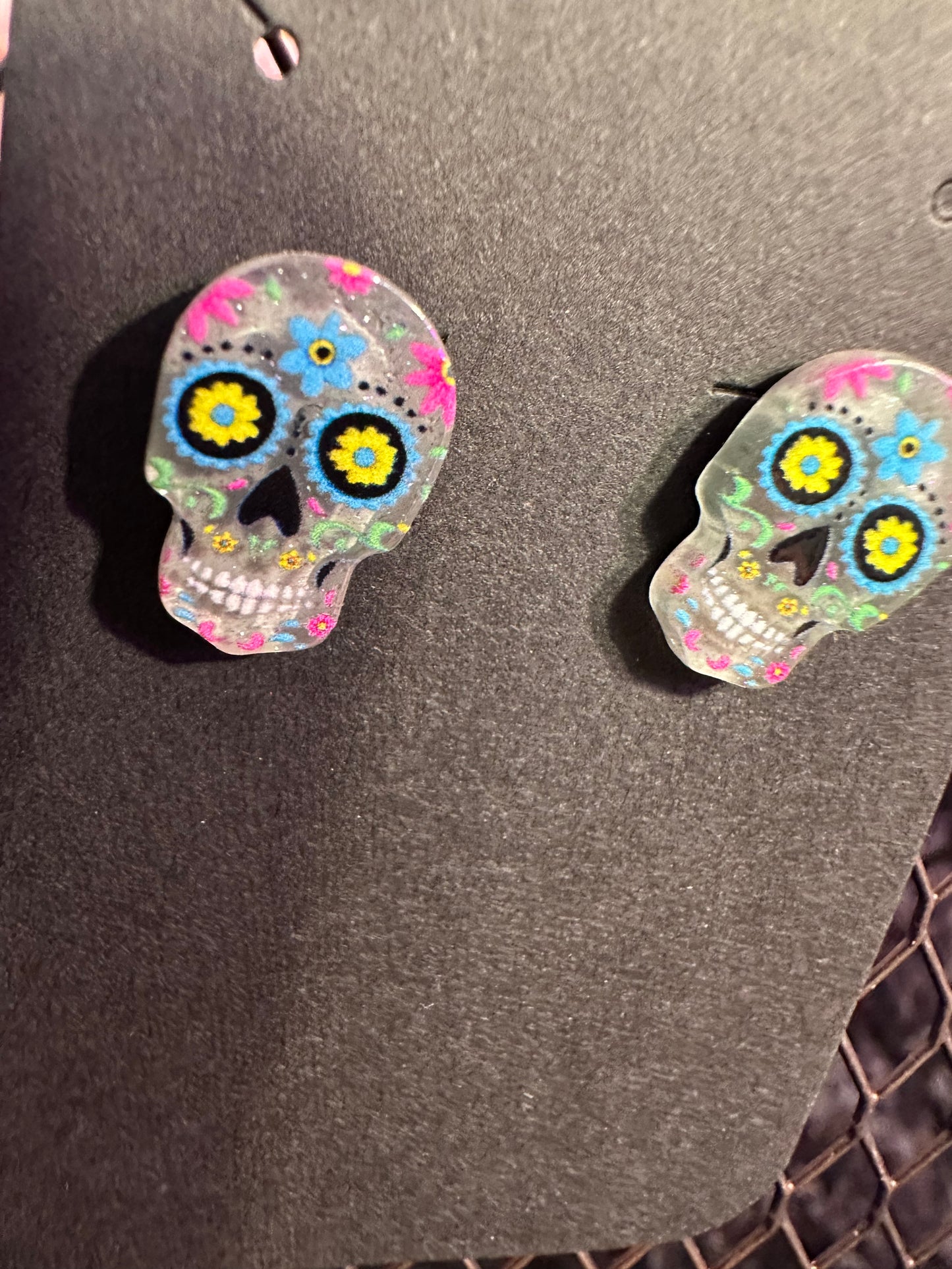 Dia de Los Muertos Studs