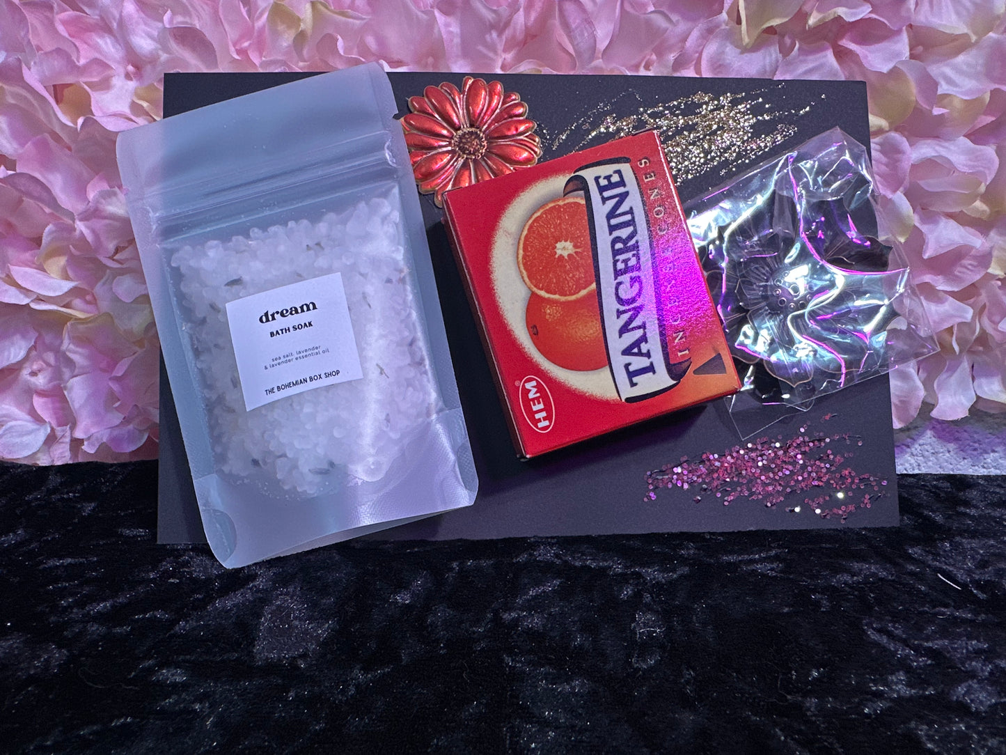 Tangerine dreams mini self care kit