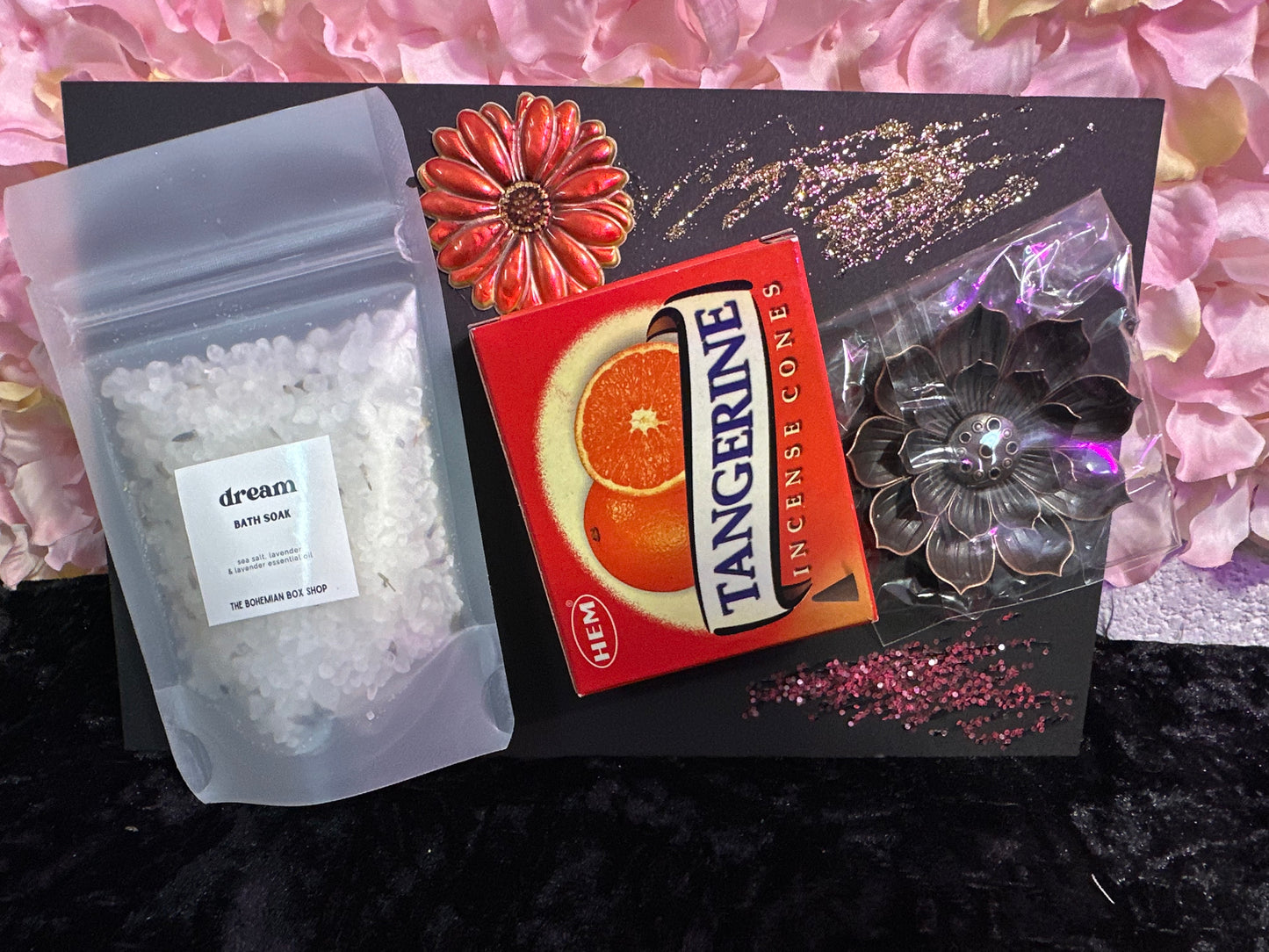 Tangerine dreams mini self care kit