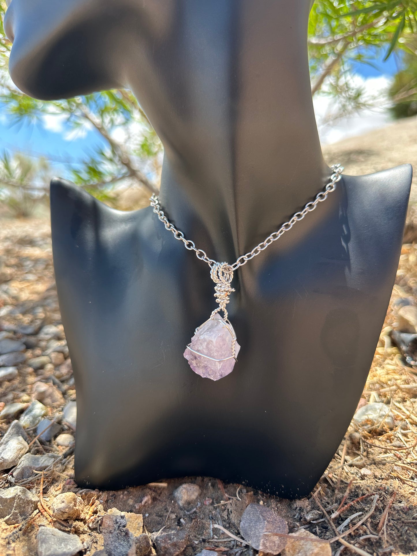 Amethyst pendant