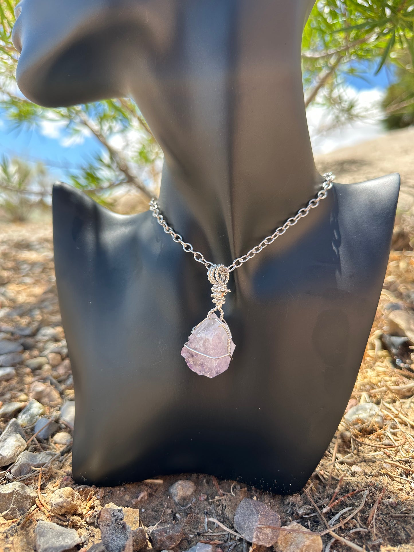 Amethyst pendant