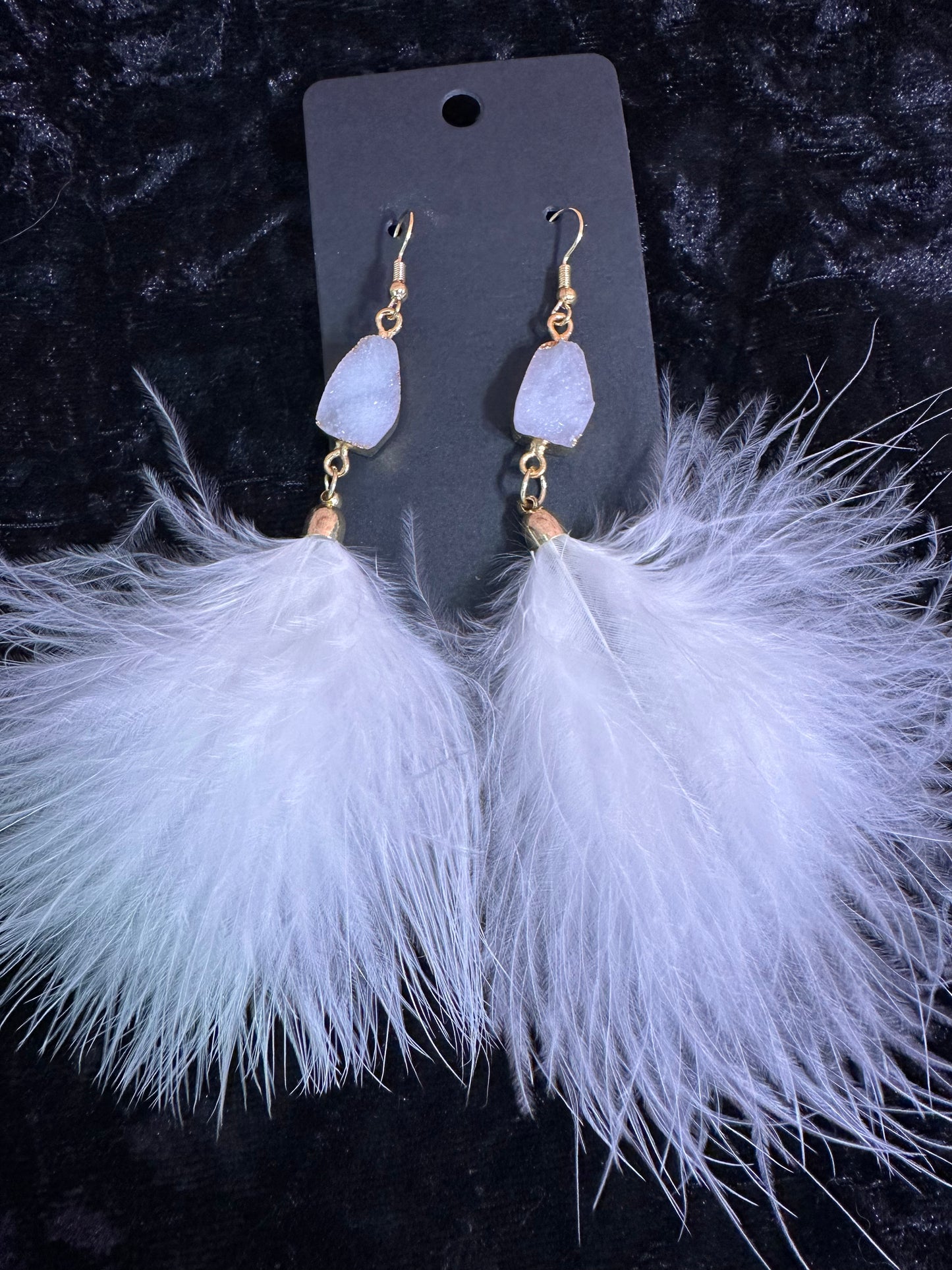 Pure Aura Feather Earrings