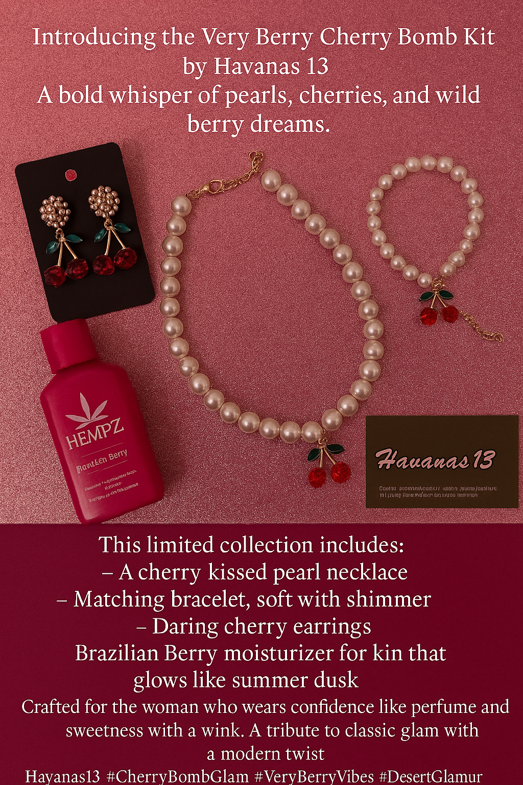 Very Berry Cherry Glam Kit