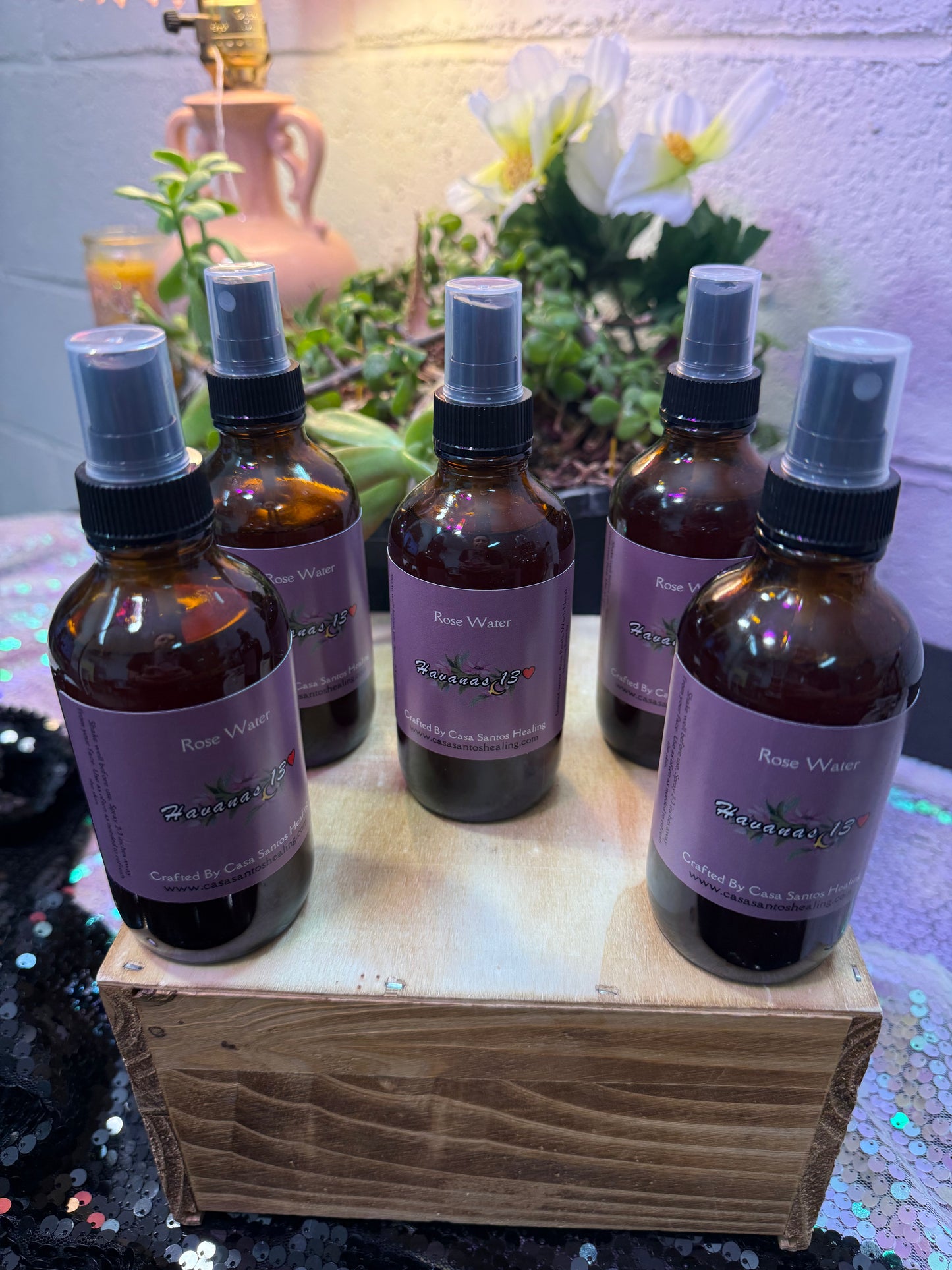 Havanas Rose Water 16 oz