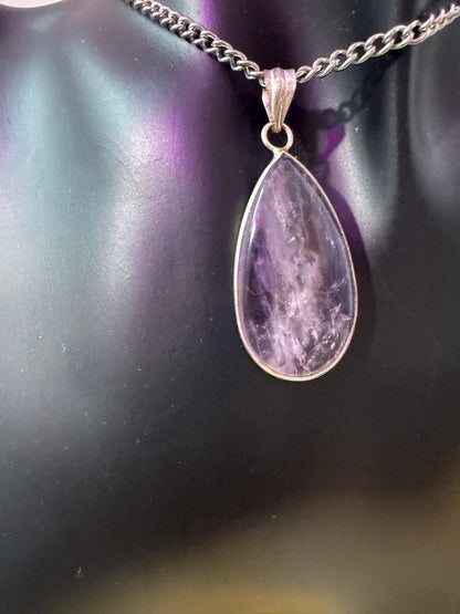 Amethyst Crystal Pendant
