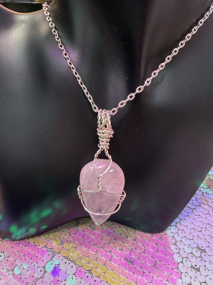 Rose Quartz Pendant