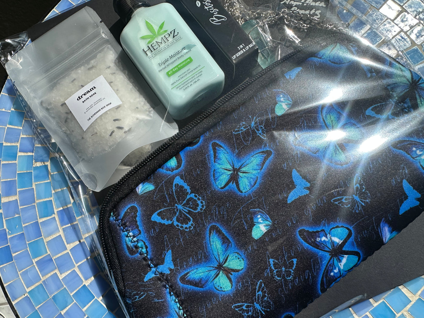 Butterfly dreams Angel Aura Quartz self care beauty kit