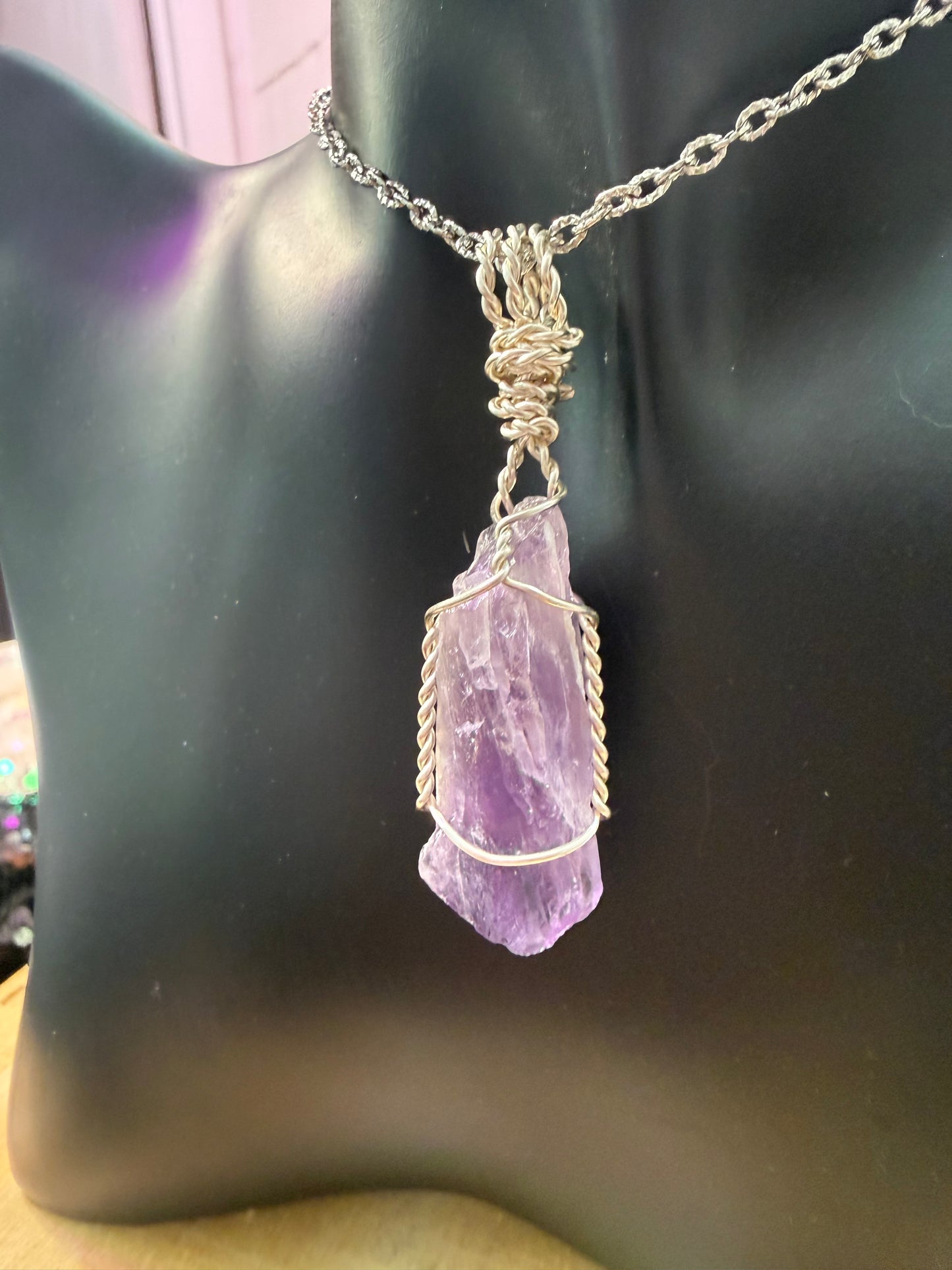Amethyst pendant