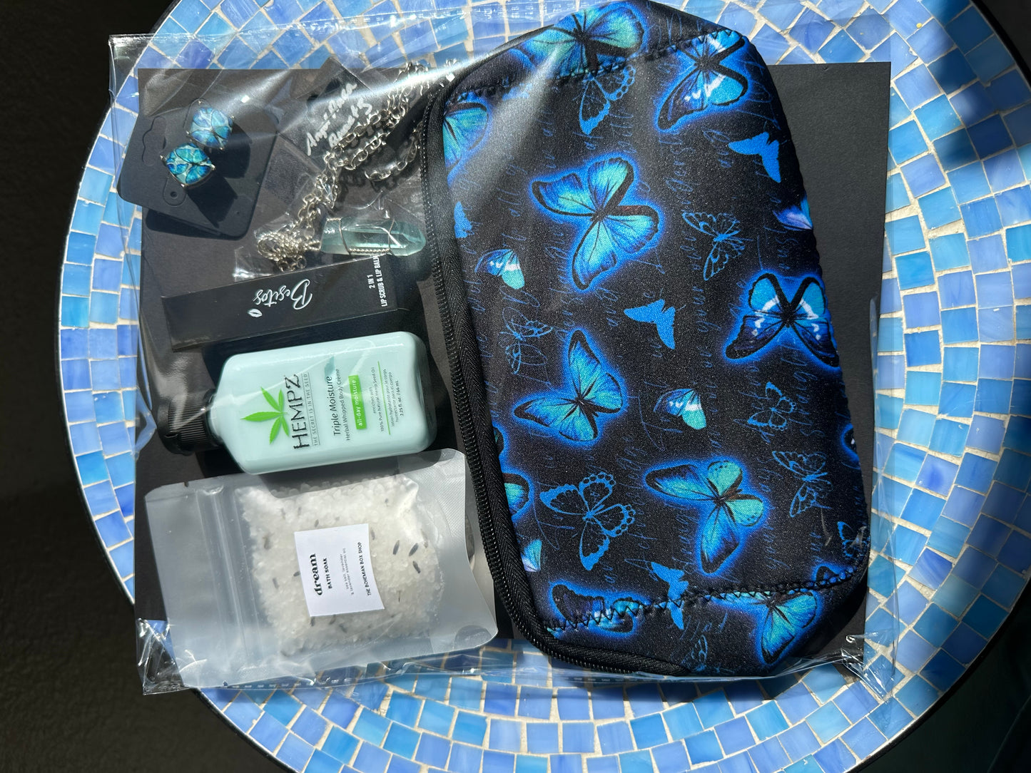 Butterfly dreams Angel Aura Quartz self care beauty kit