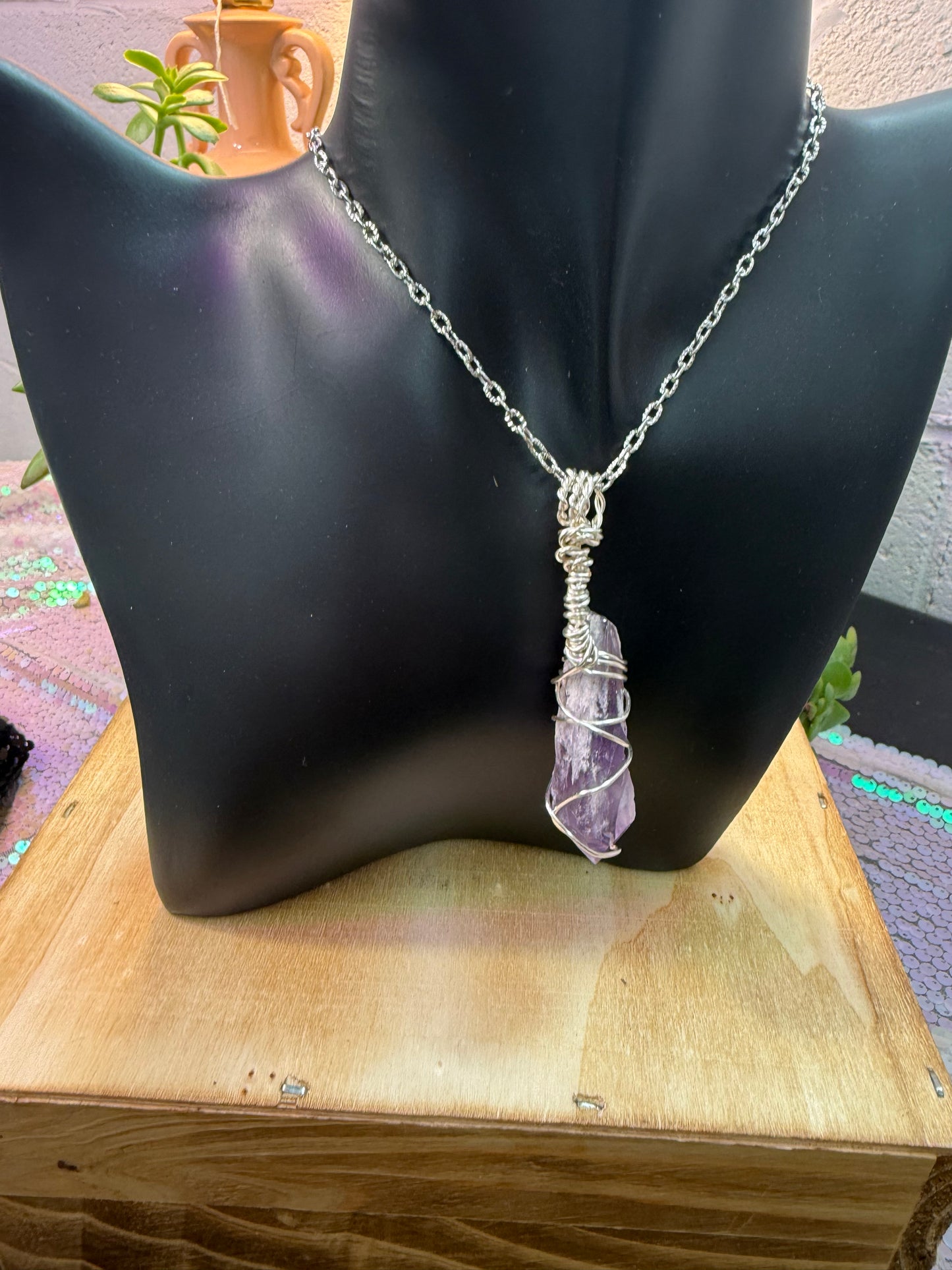Amethyst pendant