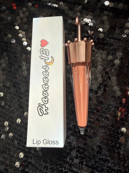 Mocha latte umbrella limited edition lip gloss