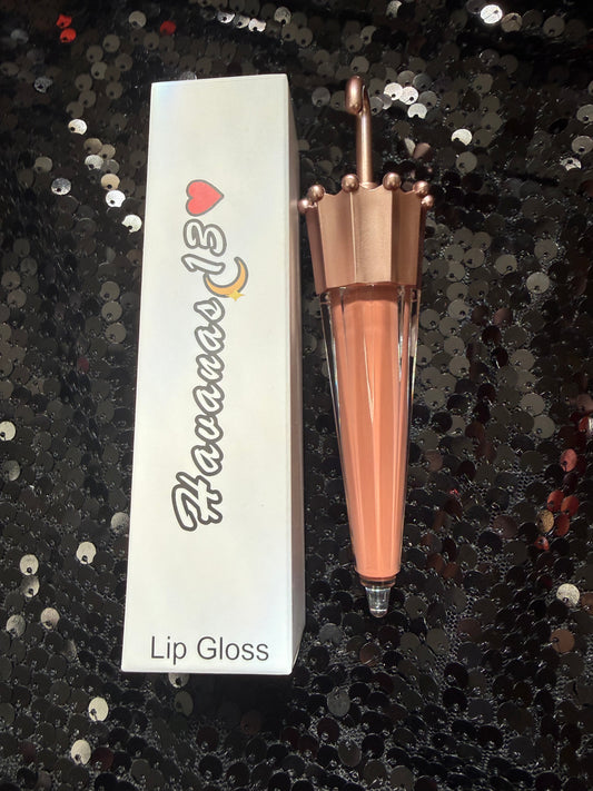 Mocha latte umbrella limited edition lip gloss