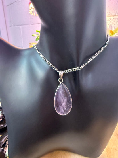 Amethyst Crystal Pendant