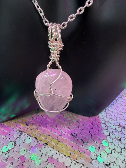 Rose Quartz Pendant
