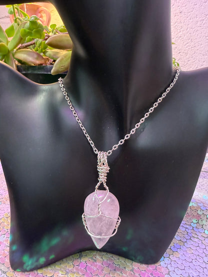 Rose Quartz Pendant