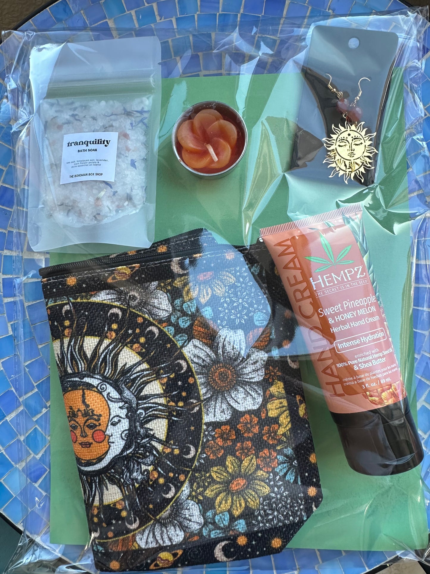 Orange Moon Beauty self care spa kit