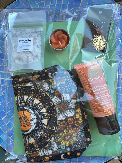 Orange Moon Beauty self care spa kit