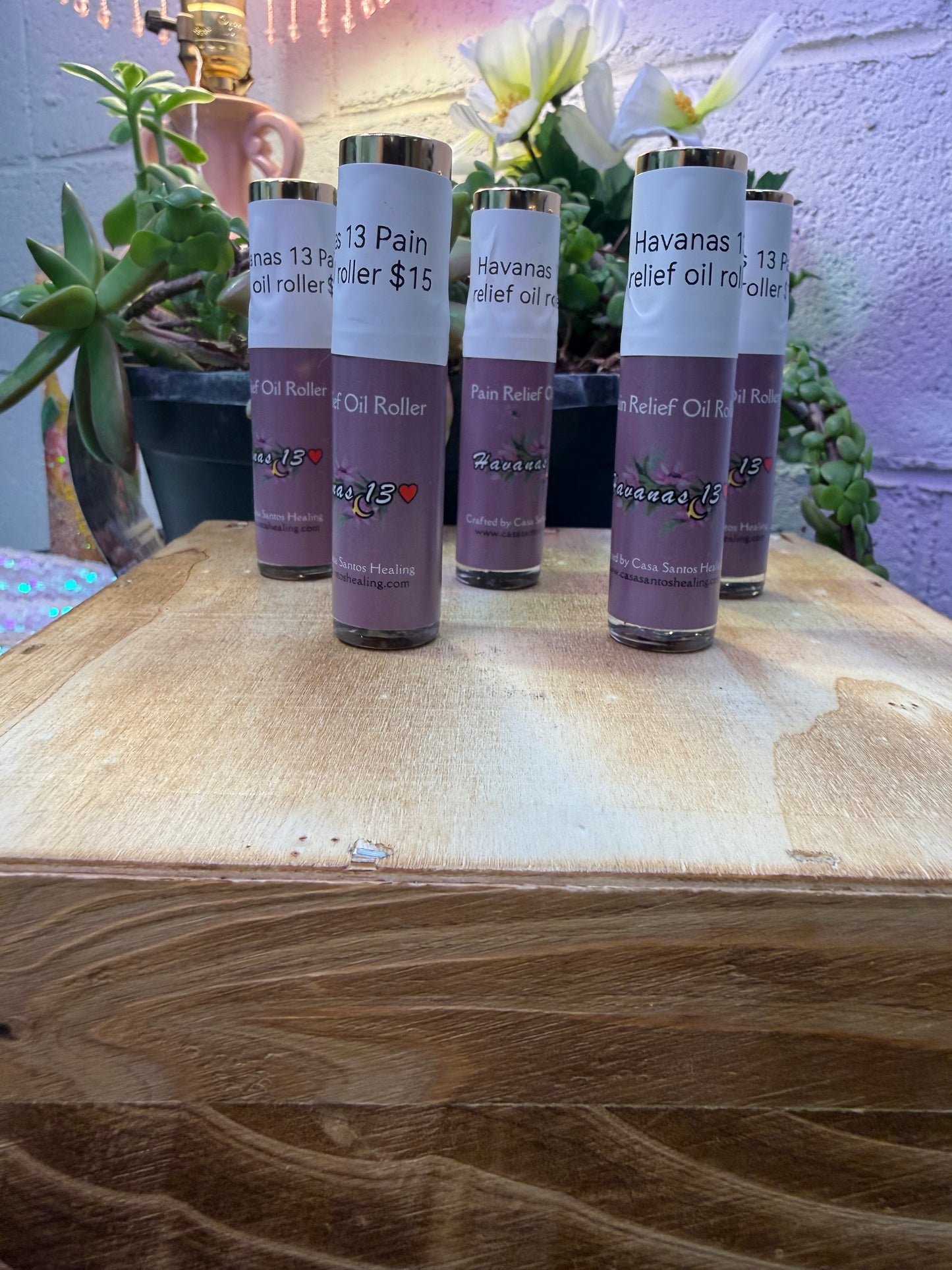 Pain relief oil roller