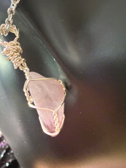 Titanium Aura Amethyst