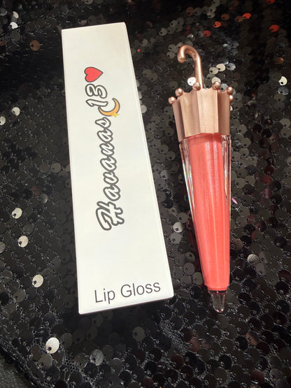 Peach cobbler limited edition lip gloss
