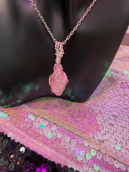 Pink Aura Quartz