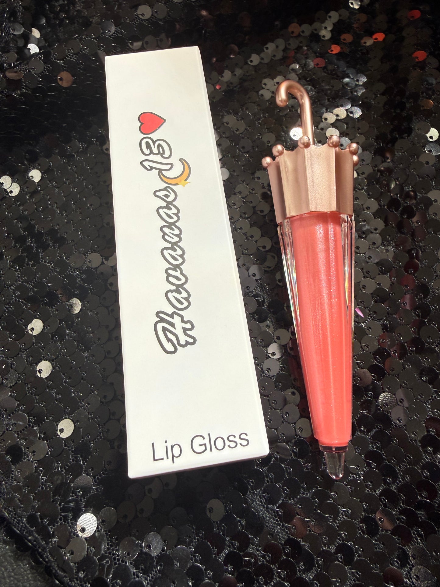 Peach cobbler limited edition lip gloss