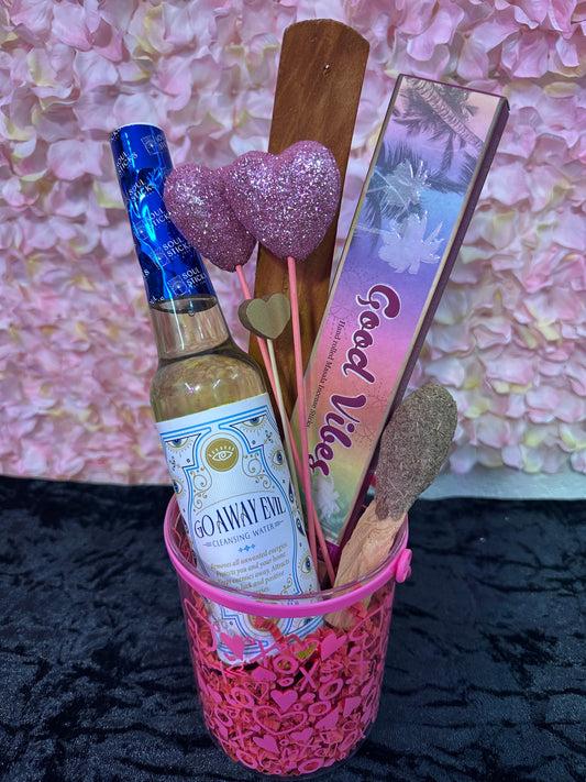 Spiritual Cleansing Valentines ❤️💖Self care basket