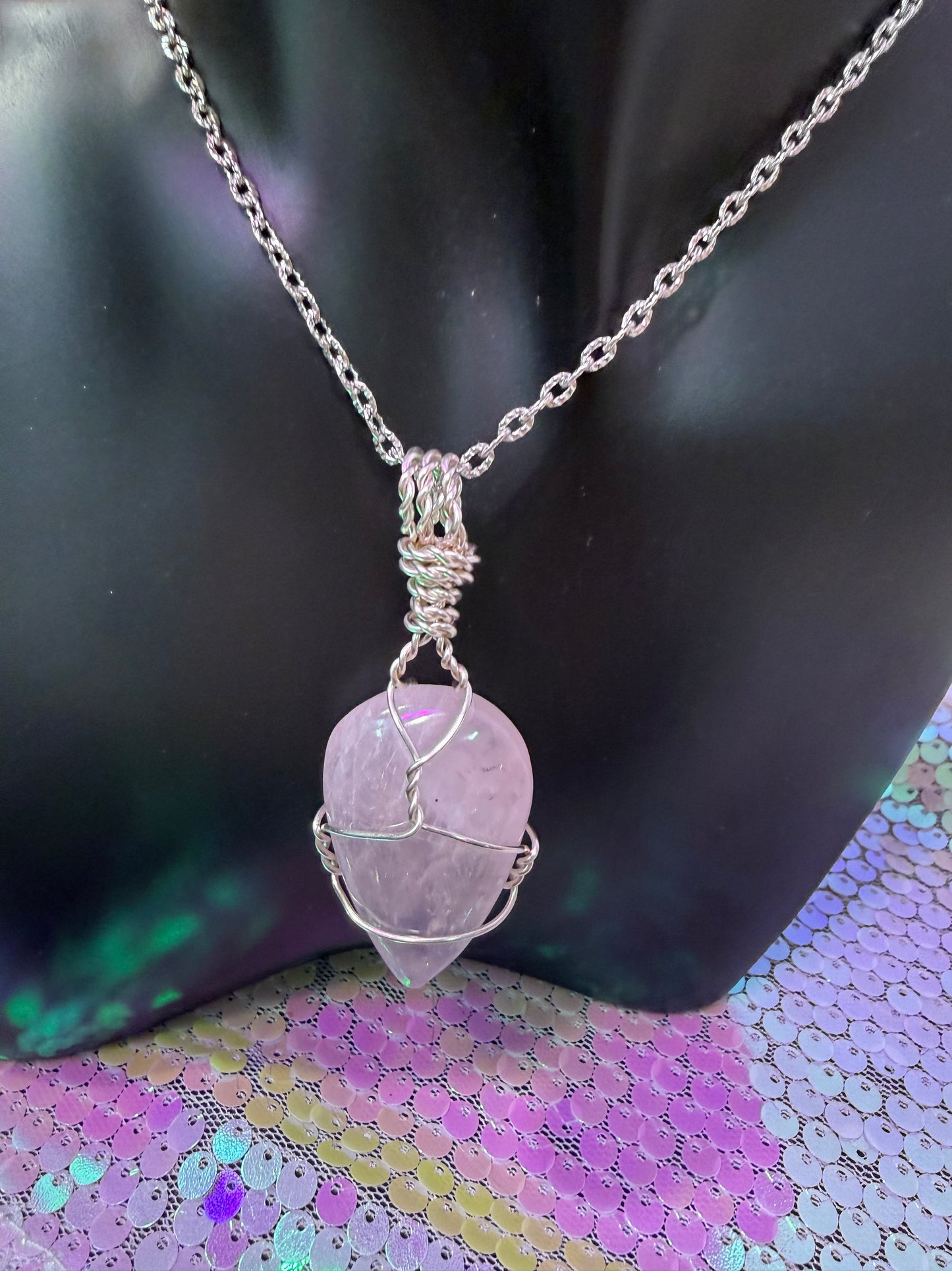 Rose Quartz Pendant