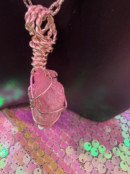 Pink Aura Quartz