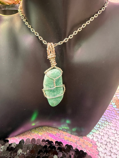 Amazonite pendant