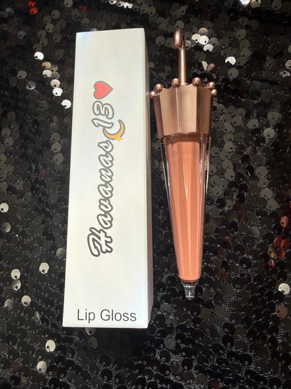Mocha latte umbrella limited edition lip gloss