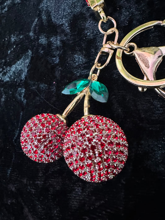 Cherry Baby Keychain/Bag Charm