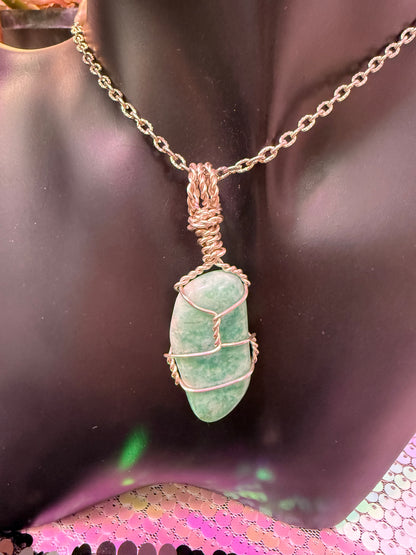 Amazonite pendant
