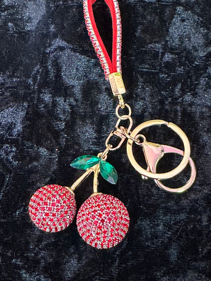 Cherry Baby Keychain/Bag Charm
