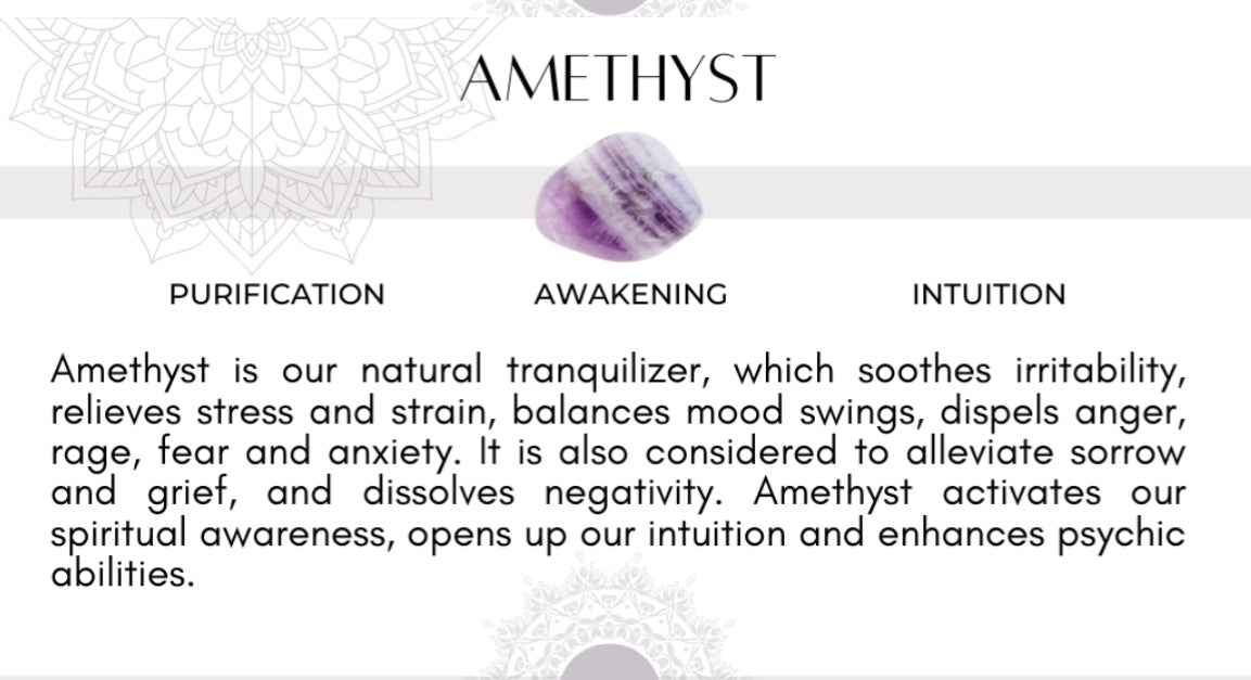 Amethyst Rose Quartz Bracelet