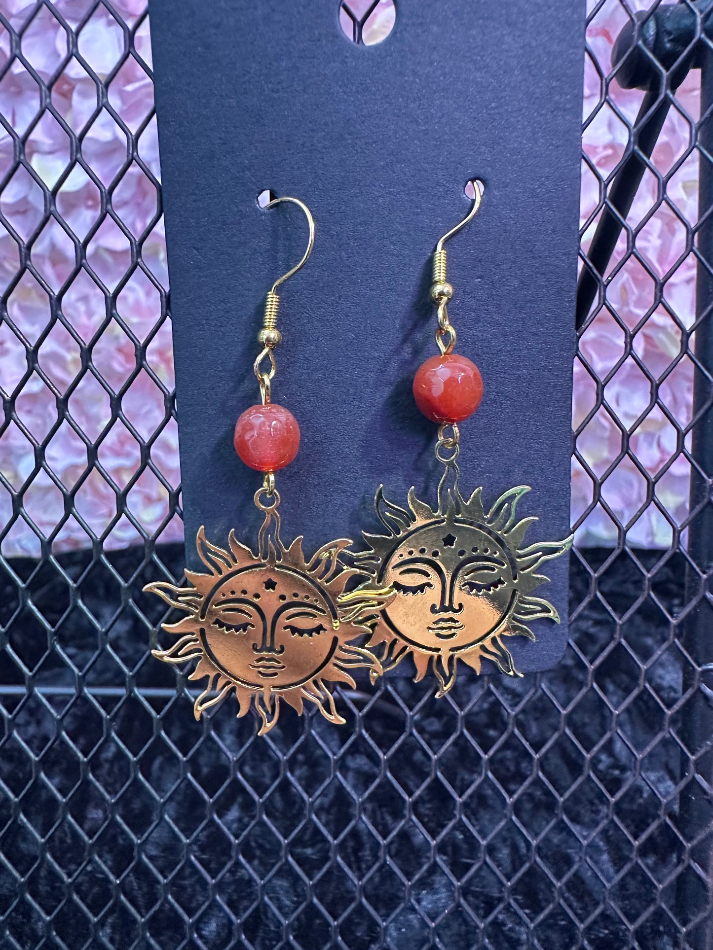 Sunshine Gold good energy earrings