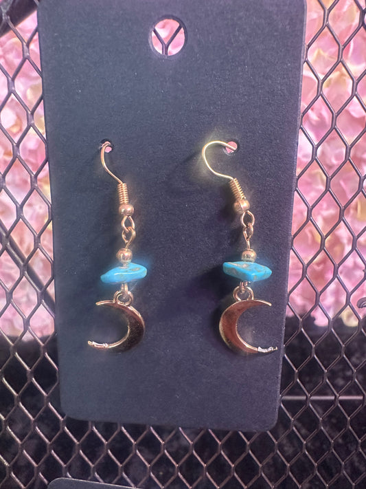 Half moon earrings