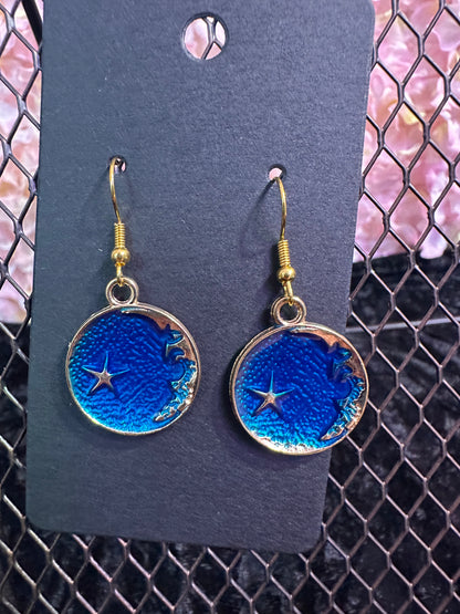 Blue Moon earrings