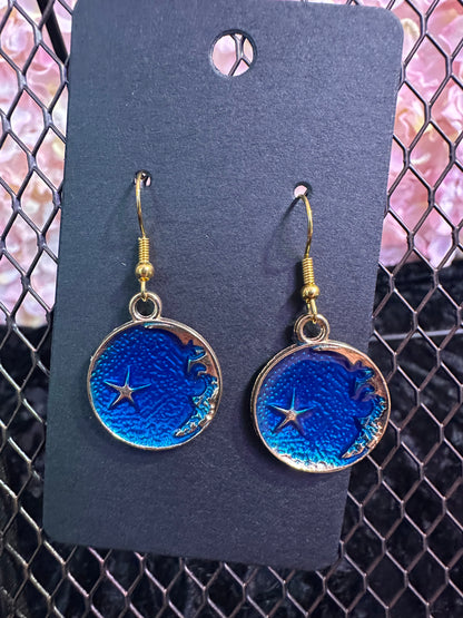 Blue Moon earrings