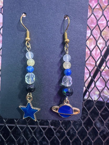 Jupiter Sun beaded earrings