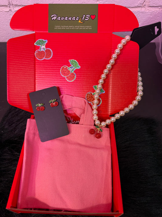 Cherry collection self care kit